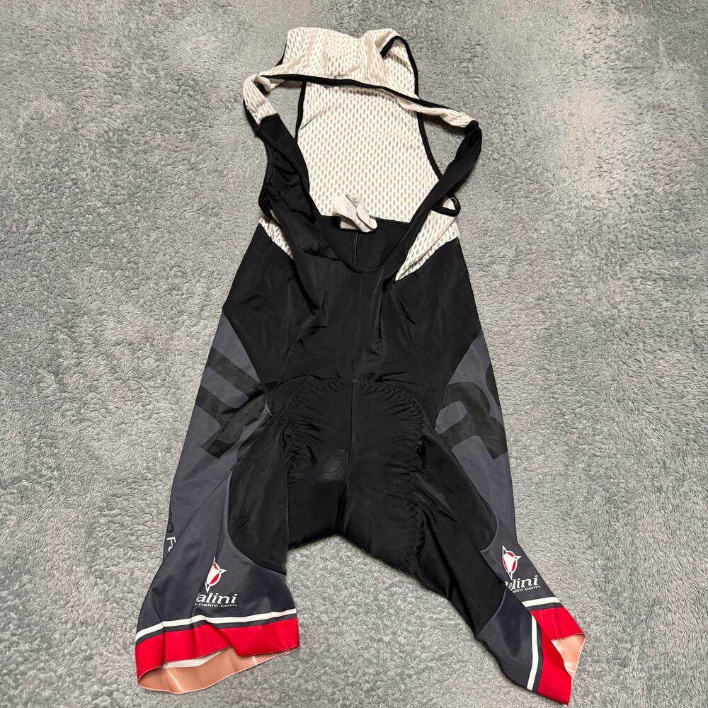 Nalini Pro Active Cycling Bibs Bicycle Shorts Womens Large Black Padded Singlet